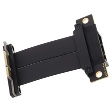 PCI 4.0 Riser Adapter Extension - 1X 90 Degree GPU Vertical Mount Cable