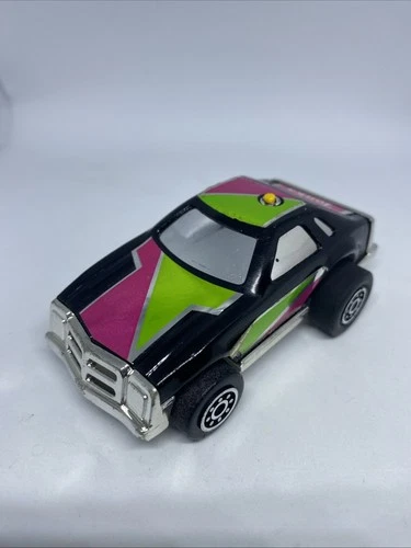 Vintage 1980’S Tonka Clutch Popper Friction Pull Back Push Button Car Black