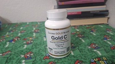 California Gold Nutrition Gold C USP Grade Vitamin C, 1000 mg, 60 Veggie Capsule