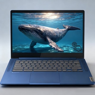  Lenovo Slim 3 Chromebook 14'' Business Laptop Touch Notebook Chrome OS 4GB RAM