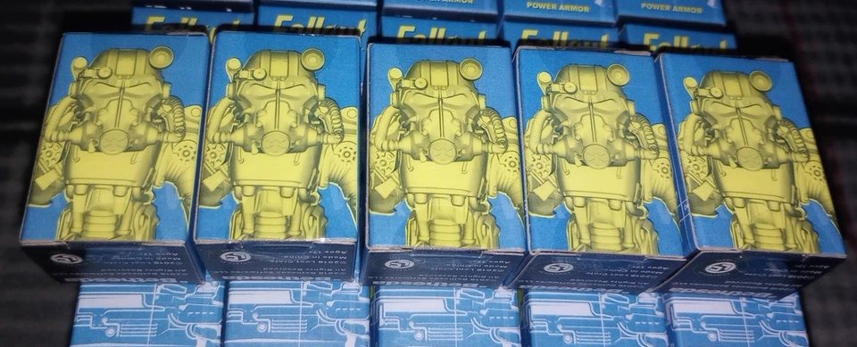 Lot Of 5 Fallout Loot Crate Build-A-Fig Power Armor Arms Box 4 Of 6 Screen Shots - Image 4 of 4