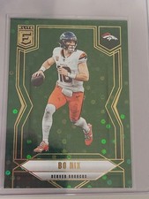 2025 Panini Donruss Elite - Bo Nix #43 Green Disco