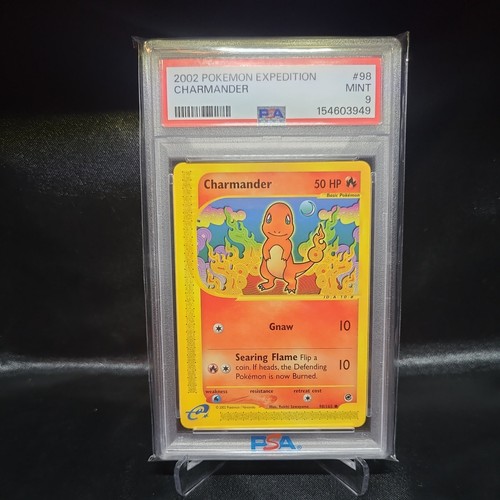 Charmander graded PSA 9 for sale on eBay