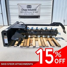 Wolverine Hydraulic Trencher Skid Steer Attachment Ditch Witch Bobcat Cat