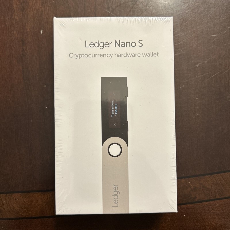 Ledger Nano S Cryptocurrency Hardware Wallet New in Sealed Box Free Shipping
