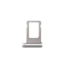 For Apple iPhone X Sim Card Tray Holder Replacement Part - Color Silver