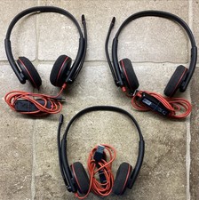 3 Plantronics Blackwire C3220 Stereo Headset USB-A USB-C