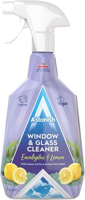 5060060210219 Astonish Window Płyn do Mycia Szyb 750 ml Astonish