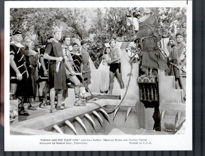 Tarzan and the Slave Girl 8''x10'' Still Lex Barker Vanessa Brown Adventure
