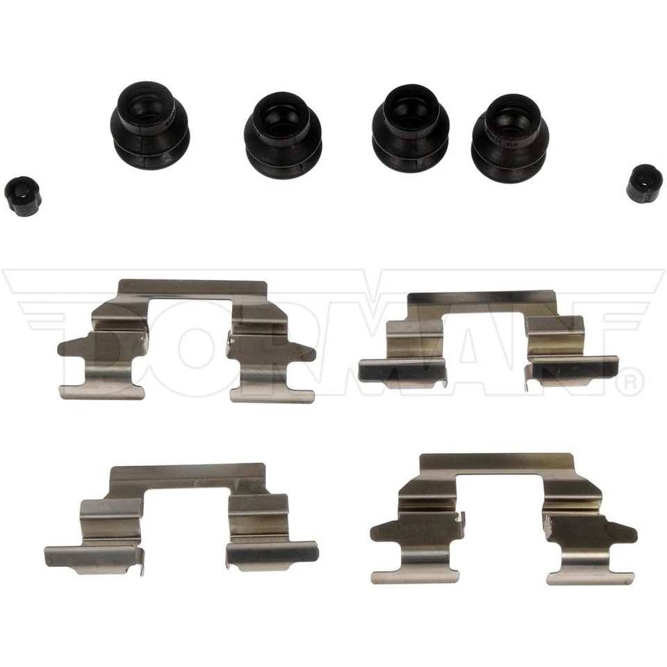 Kit de herrajes de freno de disco delantero trasero para Infiniti G35 2007-2008 Foto 3 de 4