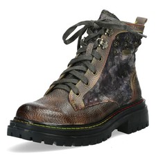 Laura Vita Stivaletti Donna Plateau Motivo Floreale E Floreale Borchie Kandyo 26