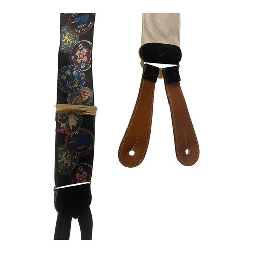Fabelhafte und seltene Trafalgar Limited Edition Seidenhosenträger --