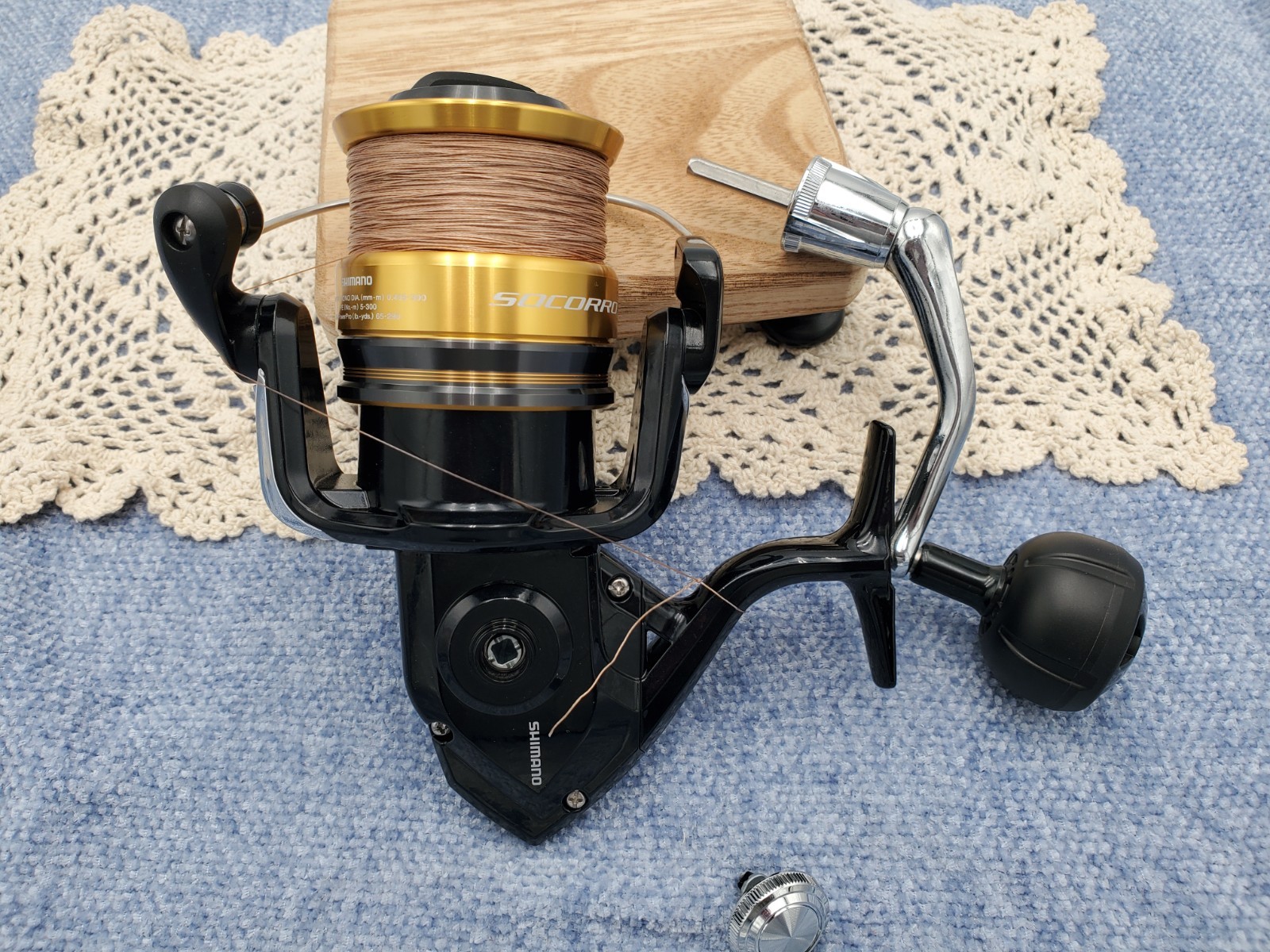 New Open Box Shimano Socorro 10000 Salt Water Fishing Reel W