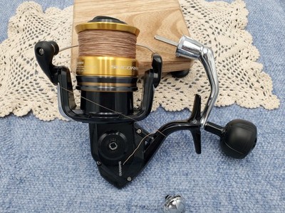 New Open Box Shimano Socorro 10000 Salt Water Fishing Reel With Line Added