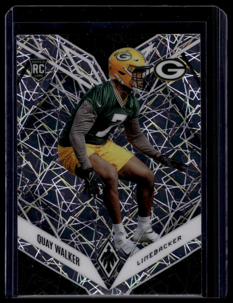 2022 Panini Phoenix #176 Quay Walker Silver Lazer Rookie