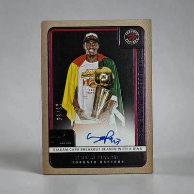 2024-25 Panini One and One - Timeless Moments Autographs Pascal Siakam  /35 (AU)