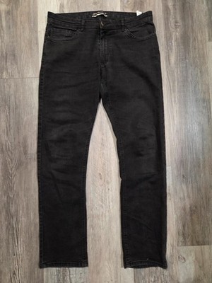 Black Koton Denim Straight Legged Jean's Size 36x32