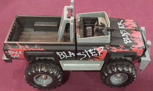 VTG 1986 Tonka Steel Monsters Blaster Truck With Action Figures