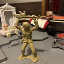 Tim Mee Toy Plastic Army Man Figure Made In The 1950s Stands 5 Inches Tall