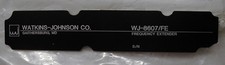 WJ Miniceptor w/ Frequency Extender Front Panel Applique Label NOS