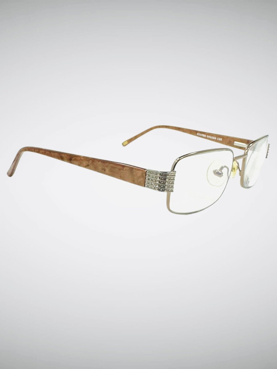 CASHMERE Eyeglasses Frame 433 Color #1 53-17-135 Silver  display picture 1