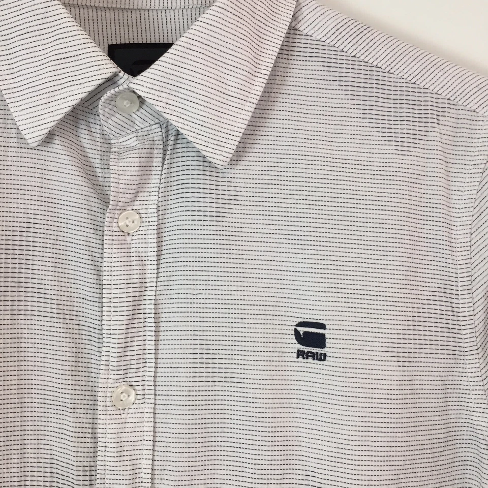G-STAR RAW Valdo Core Slim shirt button up Mens Size S VGC TS40GR3 - image 2 of 4