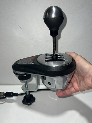 Thrustmaster - TH8A Add-On Shifter - Black (Desk Clamp & USB Cable Not Included)