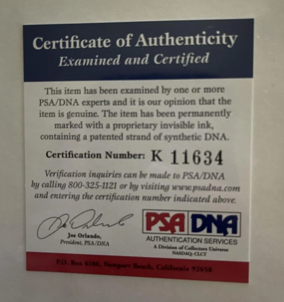 Hal McRae Signed Autographed Glossy 8x10 Photo Kansas City Royals : PSA/DNA COA - Image 2 of 2