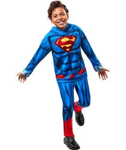 Superman Anyday Heroes Boy's Hoodie & Pants Costume Set - 10-12