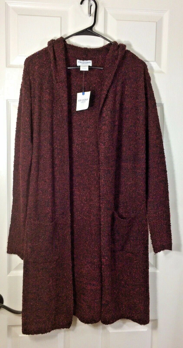 Maroon hot sale duster cardigan