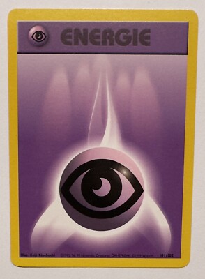 Pokemon Karte Energy Energie Psycho 101/102 DE