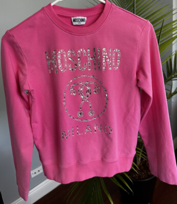 Moschino Pink sweatshirt for girls Size 12