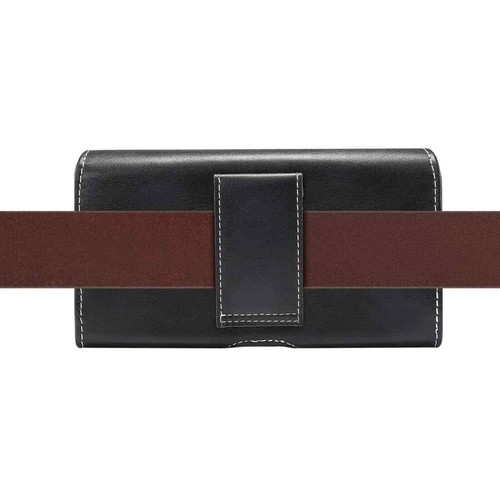 for Symphony B62 (2022) Holster Horizontal Leather with Belt Loop New Design - Picture 5 of 6