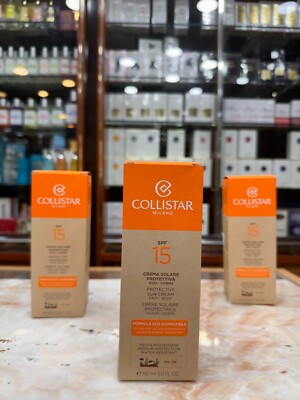 COLLISTAR CREMA SOLARE VISO CORPO SPF 15 150 ML PROTEZIONE SOLARE NUOVO