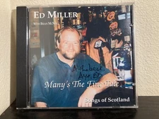 ED MILLER - Many's The Fine Tale - CD - SIGNED- RARE