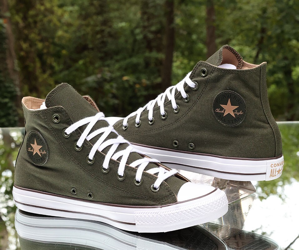Converse Chuck Taylor All Star Hi Utility Green Men's Sizes 11