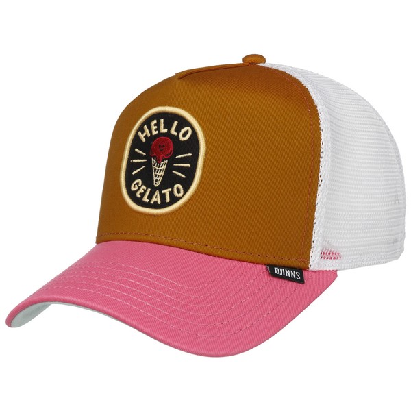 Djinns Hft Food Gelato Cap Basecap Baseballcap Curved Brim Truckercap-image