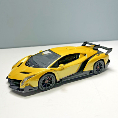 Lamborghini Veneno Yellow 2020 Display Car 1:24 Scale | eBay
