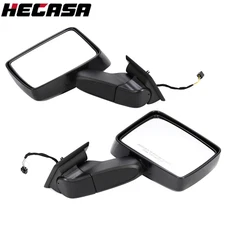 HECASA Pair Side View Exterior Power Mirror Front LH&RH For Hummer H3 H3T 06-10