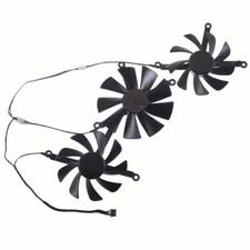 Graphics fan for XFX Thicc III Ultra Radeon RX 5700 XT 8GB GDDR6 RX57XT8TBD8 Fan