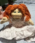 Vintage Cabbage Patch Redhead Doll OK Factory Green Signature 1978,1982/1985