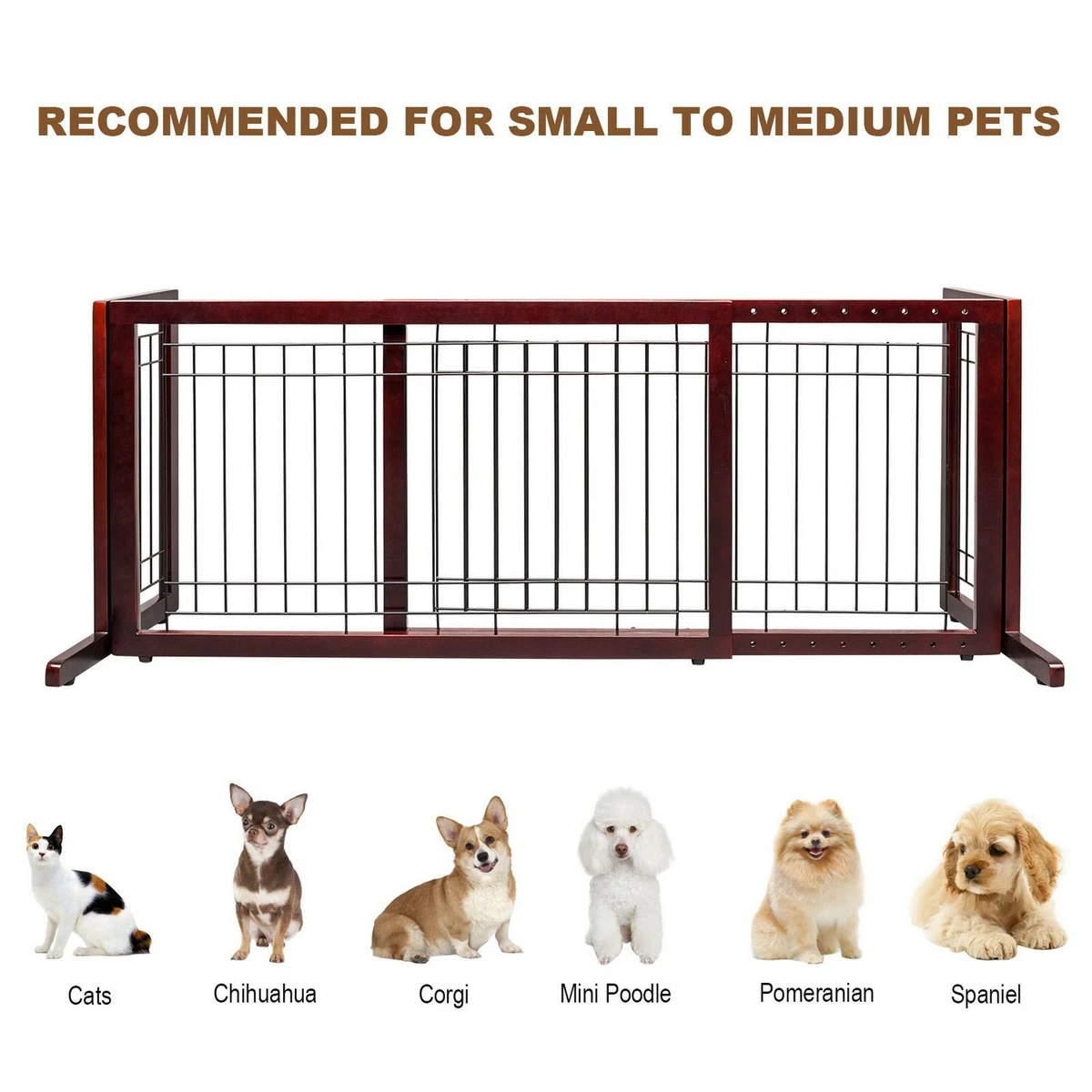 Dog gates 40 inches wide sales