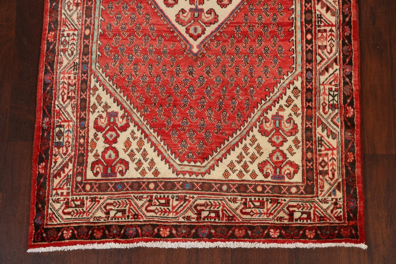 Vintage Traditional Paisley Botemir Area Rug Hand-Knotted Wool Carpet 4x7  Foyer | eBay
