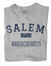 Salem Massachusetts MA T-Shirt EST