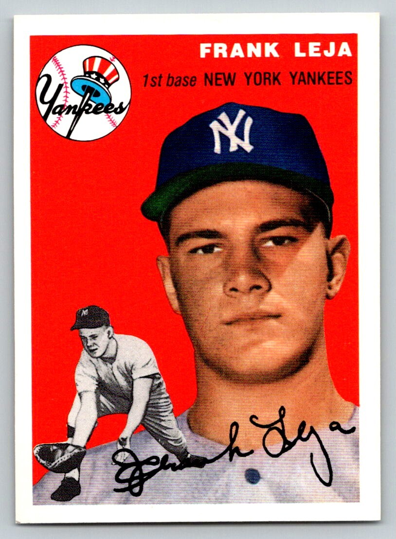 1994 TOPPS ARCHIVES 1954 FRANK LEJA NEW YORK YANKEES #175