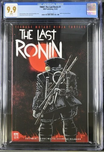 🔥 THE LAST RONIN TMNT #1 1st PRINT (2020,IDW,NOT 9.8) STUNNING 🔥 CGC 9.9