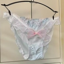 Japanese Princess Girls Briefs Panties Ruffles Sweet School Bow Underpants