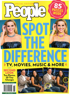 PEOPLE SPECIAL EDITION Fall 2023 Spot the Difference 85 Puzzles Inside TV Movies
