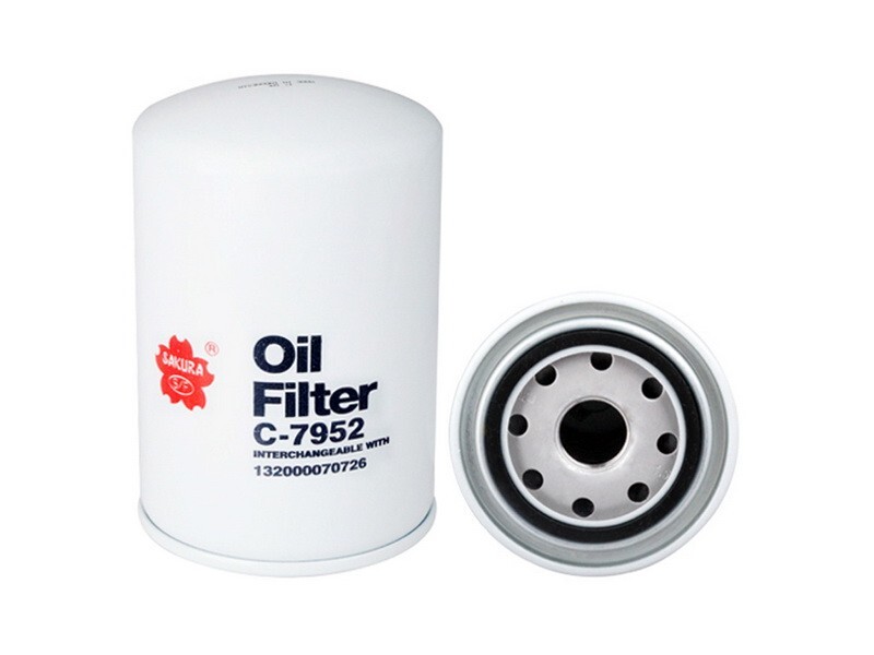 Brand New Sakura C-7952 Oil Filter - Cross Ref: Z863 57076