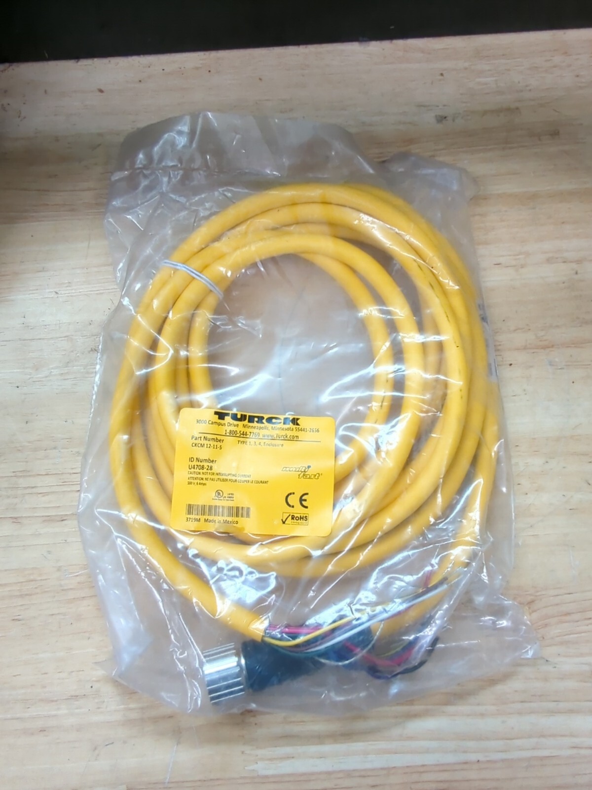 TURCK CKCM 12-11-5 / CKCM12115 (BRAND NEW) U4708-28